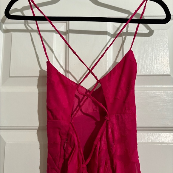 NWT Runaway the Label: Florenza Maxi Dress - Fuchsia - Small AND Medium - Picture 10 of 13